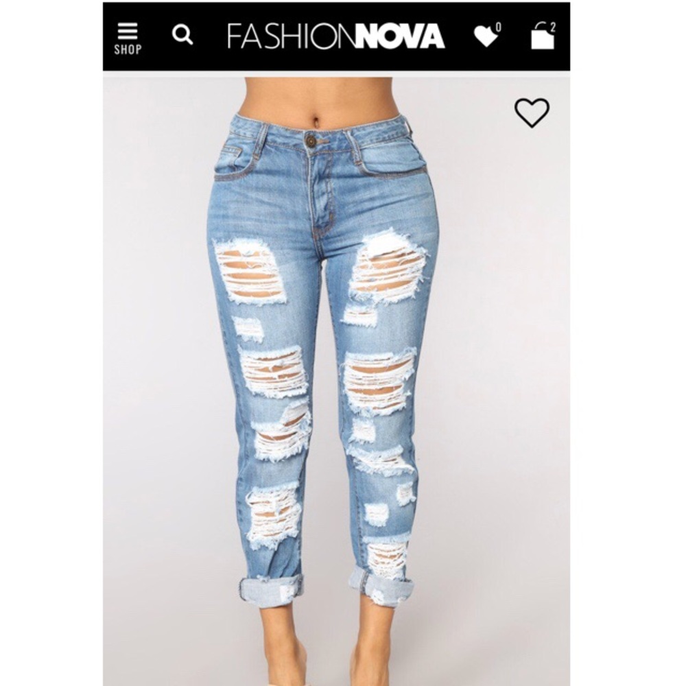 Fashionova boyfriend jeans